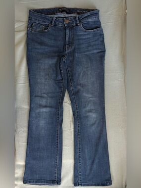 Lee Women's Boot Cut Jeans in Dark Blue Wash